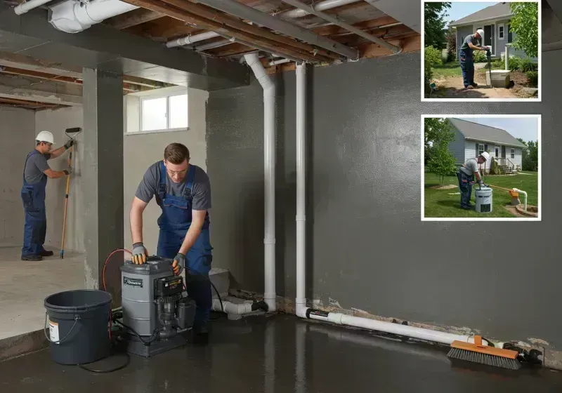 Basement Waterproofing and Flood Prevention process in Carlyle, IL